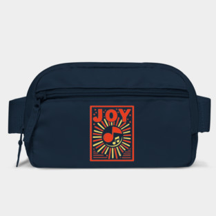 Retro Sunburst of Joy - Smiley Face Vintage 70s Graphic Bag