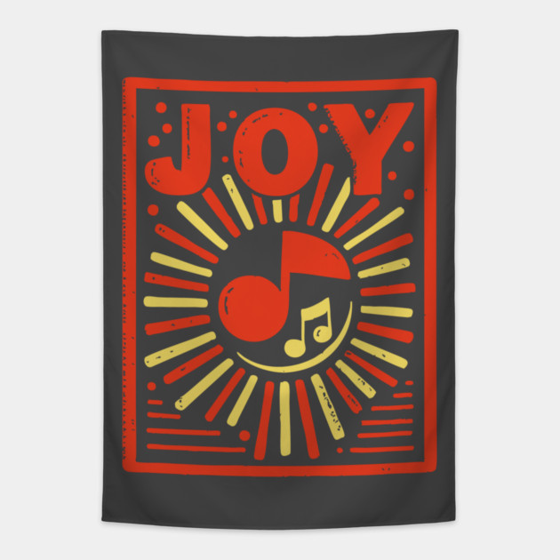 Retro Sunburst of Joy - Smiley Face Vintage 70s Graphic Tapestry by TuncGK