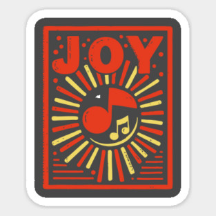 Retro Sunburst of Joy - Smiley Face Vintage 70s Graphic Magnet