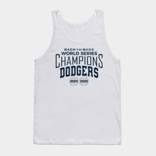 Dodgers 2025 World Series Champions Tank Top