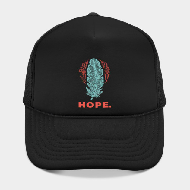 Hope Is a Feather Vintage Poet Graphic by TuncGK