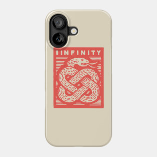 Infinity Knot Ouroboros Serpent Mystical Symbol Phone Case