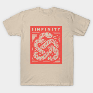 Infinity Knot Ouroboros Serpent Mystical Symbol T-Shirt