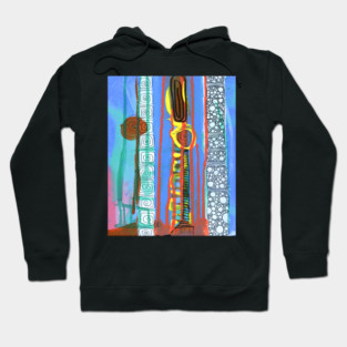Abstract Mix 6 Hoodie
