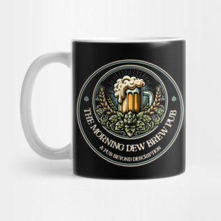Morning Dew Brew Pub Deadhead brewery parody Mug
