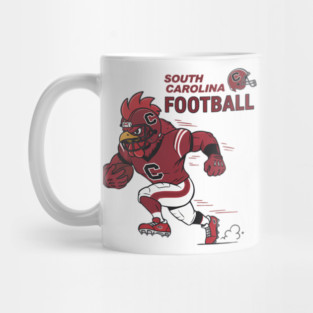 South Carolina Gamecocks Football Power Run Mug