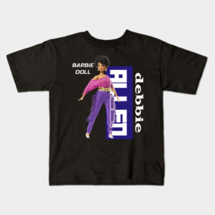 Debbie Allen Barbie Doll Kids T-Shirt