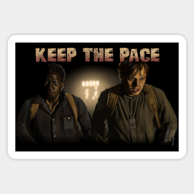 The Long Walk: Keep the Pace Magnet by 51Deesigns