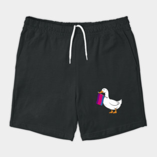 Bisexual Goose Pride Flag LGBTQ Bi Pride Parade Flag Shorts