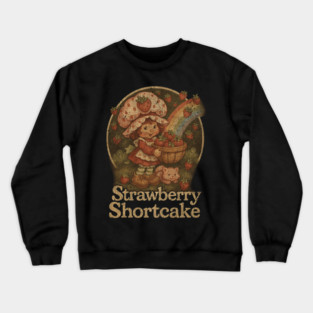 Rainbow Strawberry Shortcake Crewneck Sweatshirt