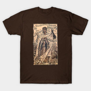St Juan Diego Our Lady of Guadalupe Vintage Mary Catholic T-Shirt
