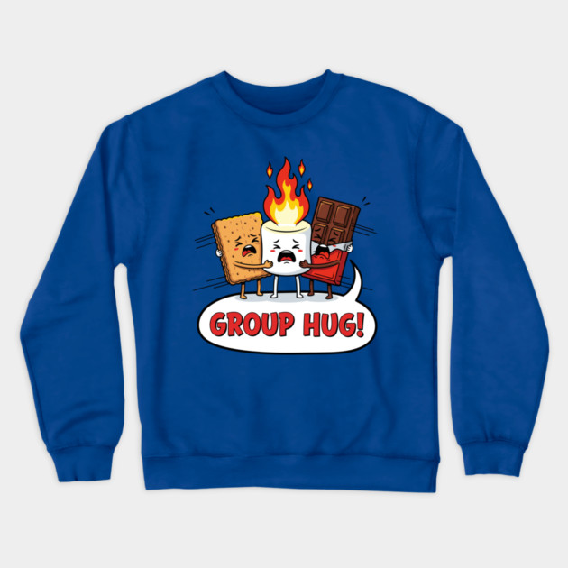 Group Hug Crewneck Sweatshirt by enrynz