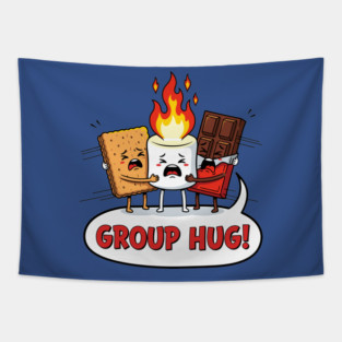 Group Hug Tapestry