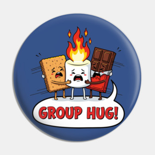 Group Hug Pin
