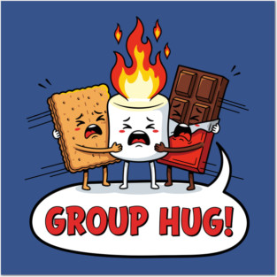 Group Hug Posters and Art