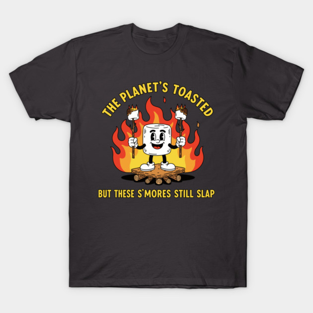 The Planet's Toasted T-Shirt by enrynz