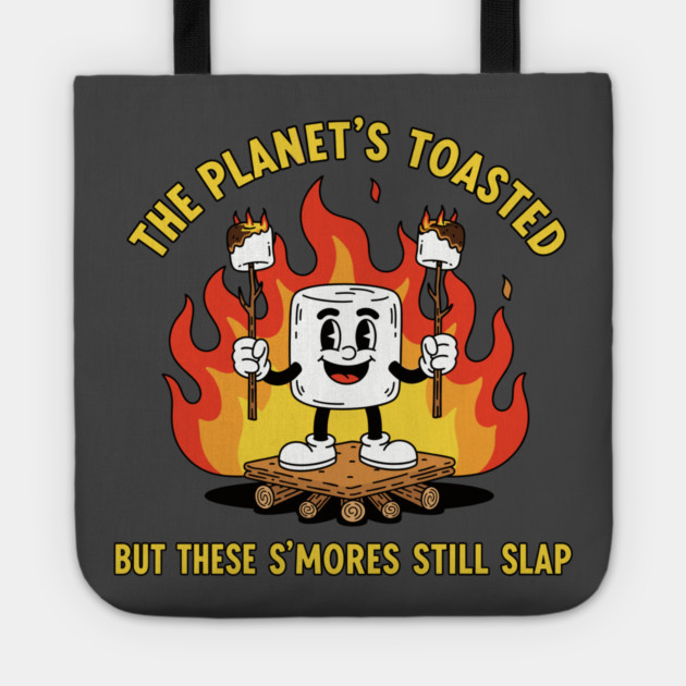 The Planet's Toasted Tote by enrynz