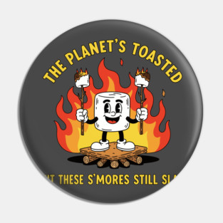 The Planet's Toasted Pin