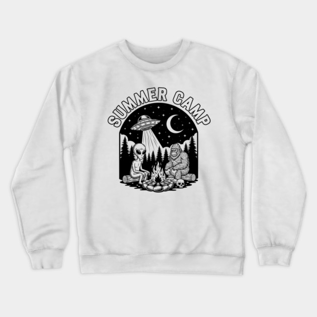 Summer Camp Crewneck Sweatshirt by enrynz