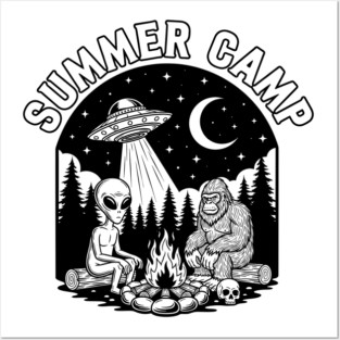 Summer Camp Posters and Art