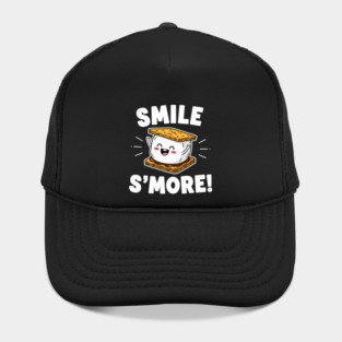 Smile S'more Funny Camping Treat Hat