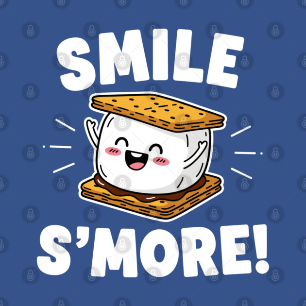 Smile S'more Funny Camping Treat by enrynz