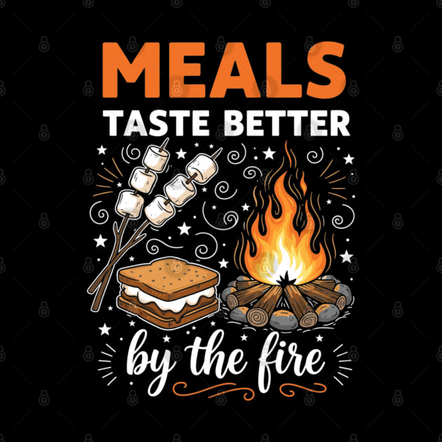 Meal Taste Better by the Fire by enrynz