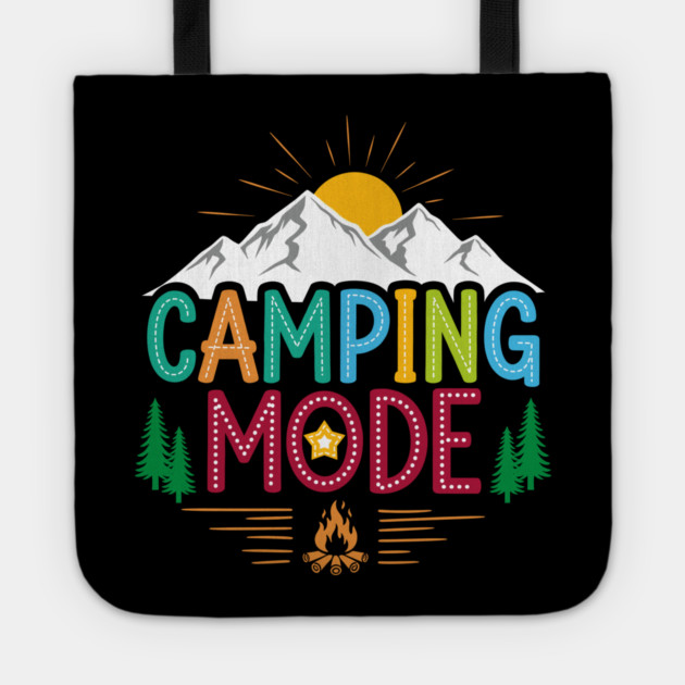 Camping Mode Tote by enrynz