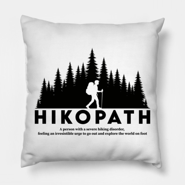 Hikopath: The Hiking Enthusiast's Dream Pillow by enrynz
