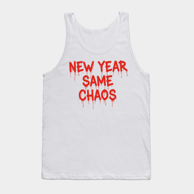 New Year Chaos Tank Top by enrynz