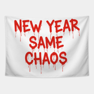 New Year Chaos Tapestry