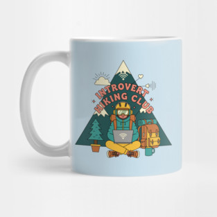 Introvert Hiking Club Mug