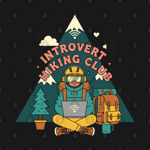 Introvert Hiking Club by enrynz