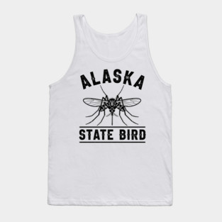 Alaska State Bird Mosquito Tank Top