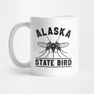 Alaska State Bird Mosquito Mug