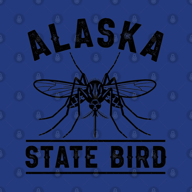 Alaska State Bird Mosquito by enrynz