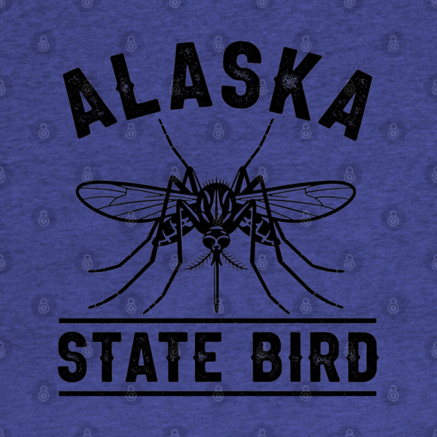 Alaska State Bird Mosquito by enrynz