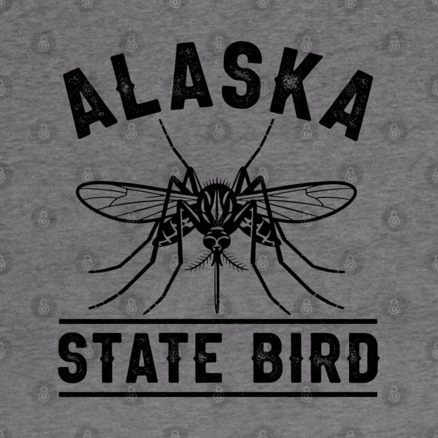 Alaska State Bird Mosquito by enrynz
