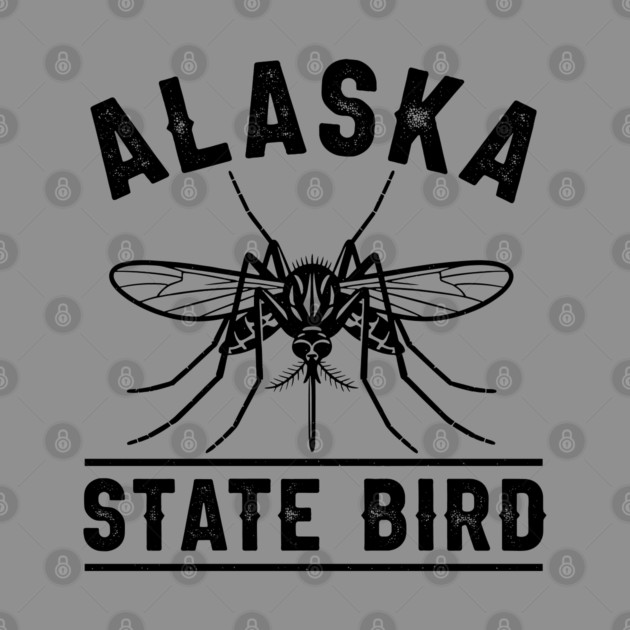 Alaska State Bird Mosquito by enrynz