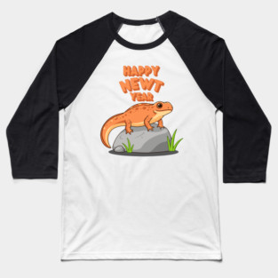 Happy Newt Year Baseball T-Shirt