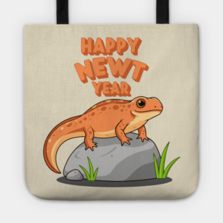 Happy Newt Year Tote