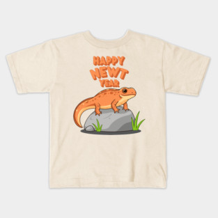 Happy Newt Year Kids T-Shirt