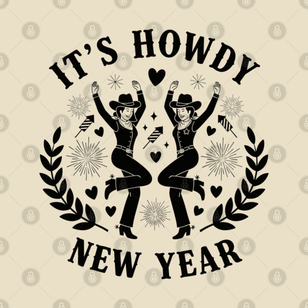 Howdy New Year Cowgirl Fun by enrynz