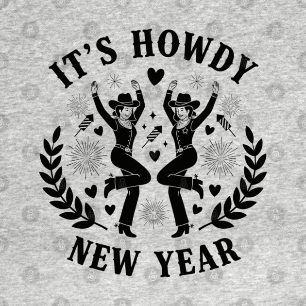 Howdy New Year Cowgirl Fun by enrynz