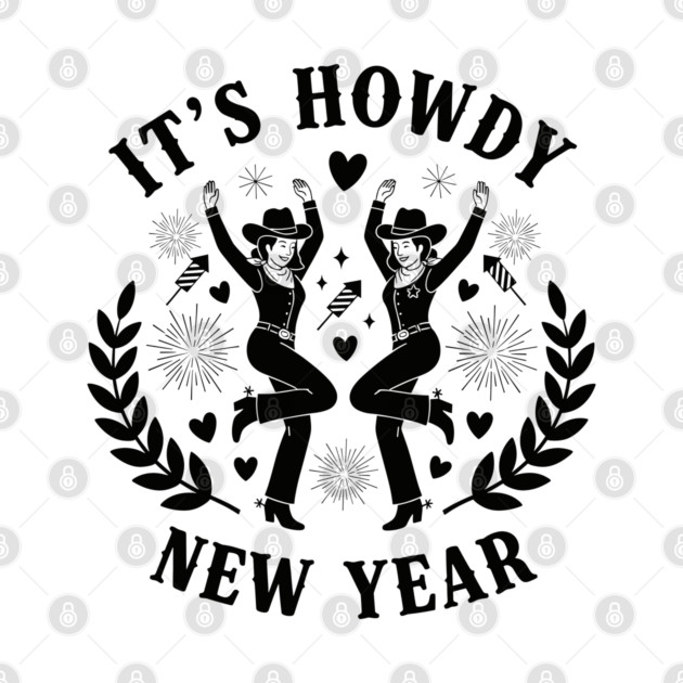 Howdy New Year Cowgirl Fun by enrynz