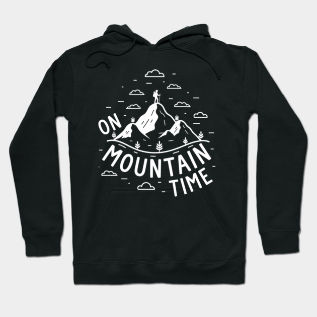 On Mountain Time Hoodie by enrynz