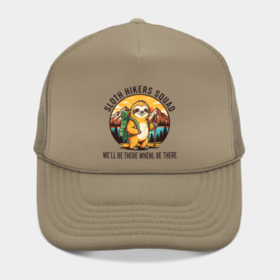 Sloth Hikers Squad Hat