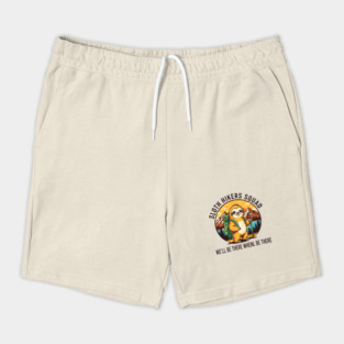 Sloth Hikers Squad Shorts