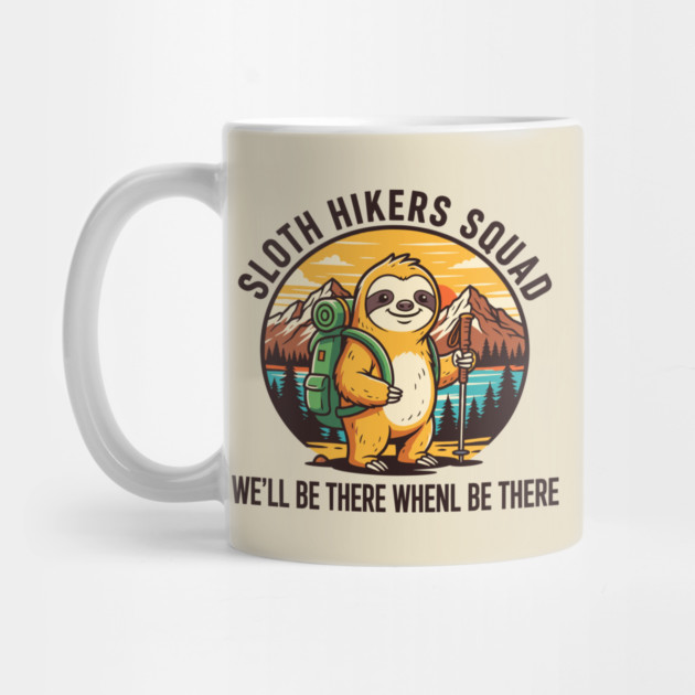 Sloth Hikers Squad by enrynz