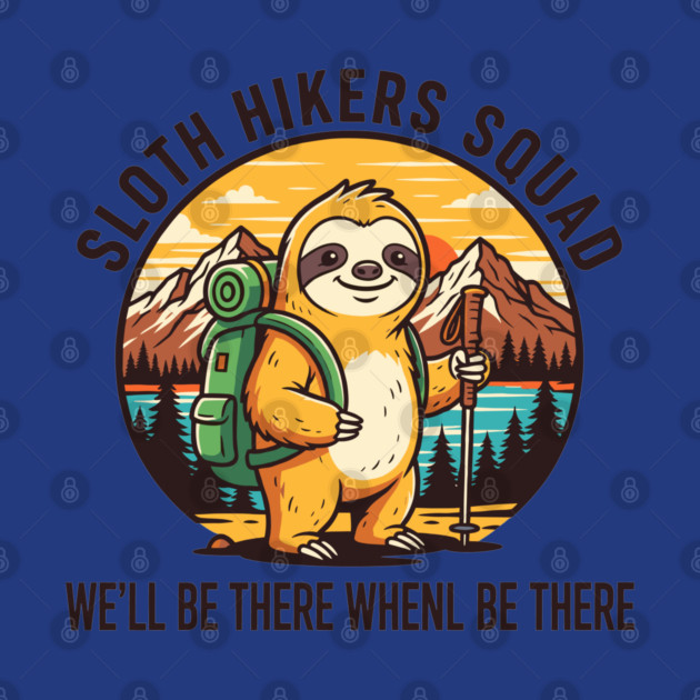 Sloth Hikers Squad by enrynz